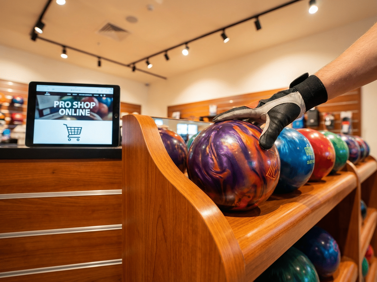 Bowler shopping online ball