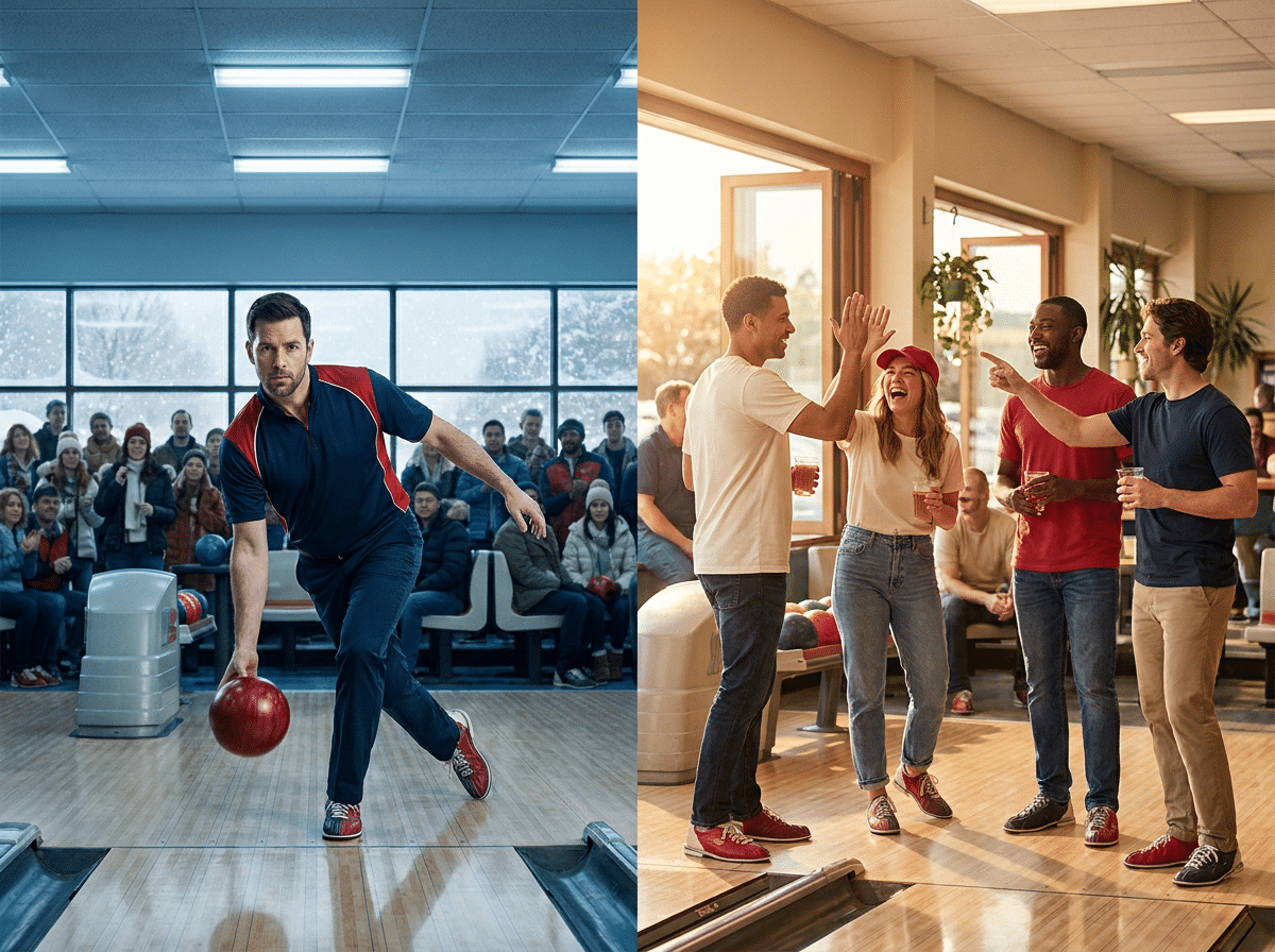 Winter vs Summer Bowling League Blog Header